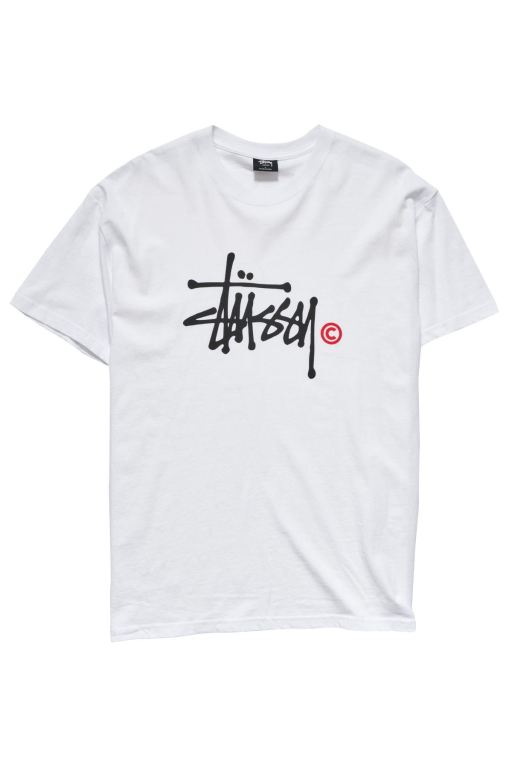 Stussy Mens TM SS T Shirt White - LHIEF3079